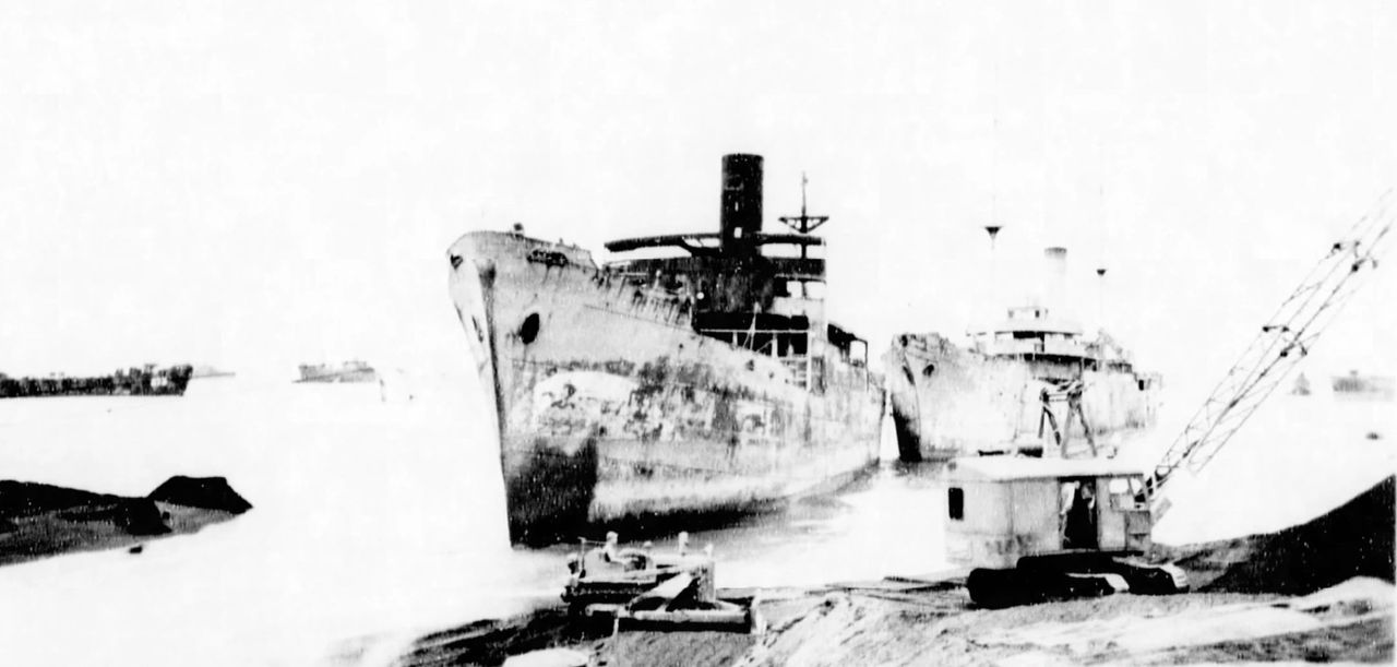 The Concrete Ships of Iwo Jima